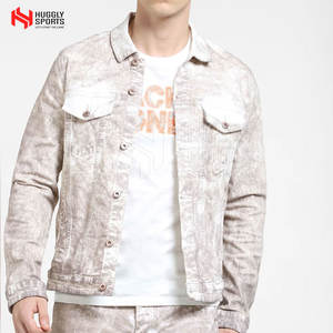 Nouvelle arrivée de fabrication en usine veste en jean pour hommes à manches longues veste d'hiver personnalisée en gros pour hommes - Product Image 1