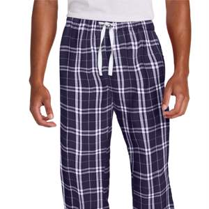 Pijama de franela para hombre Cozy Relaxed Fit, pantalones azul marino ideal para clima frío, estilo informal, ropa para dormir y descansar - Product Image 5