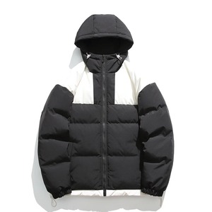 Chaqueta Acolchada con Capucha, Estilo Casual, Diseño Personalizado, Chaquetas para Hombre, Tendencia, Venta al por Mayor, Chaquetas de Invierno Resistentes al Viento - Product Image 5