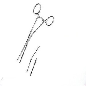 Pince vasculaire DeBakey 16,5 cm en acier inoxydable, pince atraumatique pour les vaisseaux sanguins, pour la chirurgie cardiovasculaire et vasculaire - Product Image 3