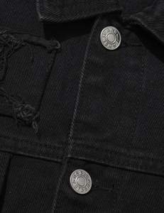 New Customize Canvas Denim <b>Jacket</b> <b>Men</b> Slim Fit Winter High Quality Breathable Quick Dry - Product Image 4