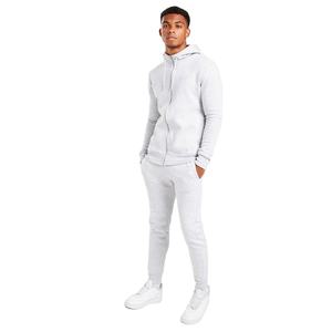 Survêtement en Poly coton pour homme, ensemble de Jogging personnalisé, étiquette privée, blanc, survêtement de Jogging et Sweat à capuche - Product Image 1