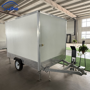 Unité d'assainissement mobile robuste de 3 mètres, montée sur remorque, toilettes portables extérieures pour événements et sites - Product Image 5