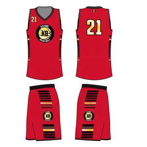 Conjunto Deportivo de Baloncesto de Calidad Directo de Fábrica, Talla Grande, Transpirable, 100% Poliéster, Uniforme con Logotipo Personalizado Impreso, Mejor Precio - Product Image 4