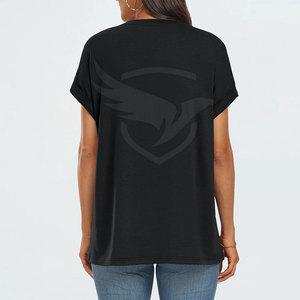 Service OEM Prix de gros T-shirt surdimensionné Nouveau style T-shirt surdimensionné sur mesure T-shirt surdimensionné à séchage rapide - Product Image 4