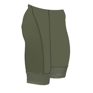 Short de cyclisme pour homme à confort optimal rembourrage en gel bandes réfléchissantes évacuation de l'humidité conception légère nom de l'équipe personnalisée - Product Image 2