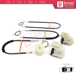 Kit de réparation de lève-vitre électrique BWR5515, porte avant droite pour Transporter T5 T6 Caravelle Multivan 2003-2024 7H0837754 - Product Image 3