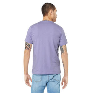 Bella + Canvas 3001 T-shirt unisexe pour hommes Premium Fit respirant Confort Tee Prêt Logo Personnalisation Digne pour un usage quotidien - Product Image 3