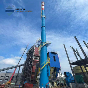 Chimenea Industrial de Acero Autoportante, Resistente a la Corrosión Química, Fácil Instalación, Resistente a Altas Temperaturas, 80m de Altura - Product Image 2