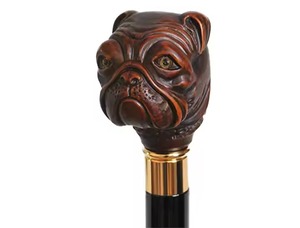 Bastón de Latón para Coleccionistas de Artesanías HMA con Diseño Moderno y Ligero, Eje de Madera, Ajustable en 2 Secciones - Product Image 3