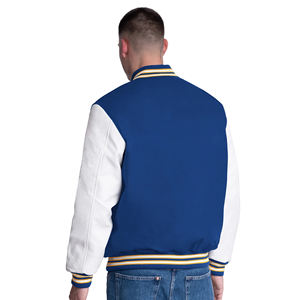 Vestes universitaires grande taille pour hommes Vestes universitaires coupe-vent à manches longues avec boutons sur le côté et deux poches pour hommes adultes - Product Image 4