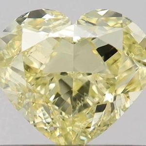 เพชรทรงหัวใจสีเหลืองคุณภาพเยี่ยม ได้รับการรับรองจาก IGI เกรด VVS เพชรเพาะเลี้ยงสำหรับทำเครื่องประดับ หินหลวมแฟนซีสำหรับขาย - Product Image 1