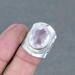 Latest Design 925 Silver Plated <b>Crystal</b> <b>Ring</b> Wholesale Jewelry Indian Handmade Brass Fine Silver Plated <b>Rings</b> Manufacturer - Product Image 3