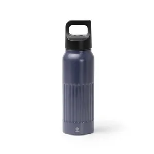 Borraccia Termica Sostenibile in Acciaio Inossidabile con Design a Reticolo - Gadget - Product Image 4
