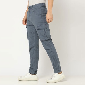 Pantalon cargo utilitaire léger Tissu de haute qualité avec plusieurs poches Parfait pour les activités de plein air Pantalon cargo utilitaire lavé pour hommes - Product Image 2
