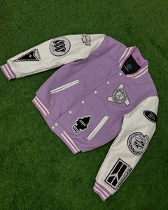 Premium Letterman Jacket Streetwear Poliéster Manga larga Varsity Chaquetas Ropa deportiva Precio de fábrica Chaqueta de béisbol barata para hombres - Product Image 1