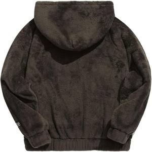 Sherpa <b>Lined</b> <b>Hoodie</b> for Men and Women <b>Fleece</b> <b>Hoodie</b> with Soft Inner Lining Casual Hooded Sweatshirt - Product Image 1