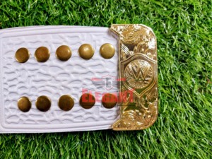 เข็มขัดมวยปล้ำชิงแชมป์ WWE 6mm, เข็มขัดหนังแท้ WWE แชมป์โลก - Product Image 5