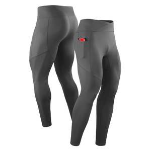 Collants de course été printemps automne pour hommes Leggings longs formels de poche de gymnastique pour le basket-ball Football Football Fitness Exercice Couleur - Product Image 4