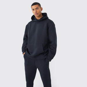 Conjunto Deportivo con Capucha para Hombre, Diseño Personalizado, Alta Calidad, Corte Regular, Transpirable, Estampado, 100% Algodón, Precio al por Mayor, Invierno 2025 - Product Image 2