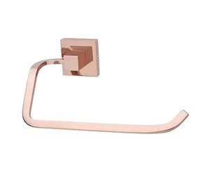 Deluxe Quality Rose Gold Color Plated <b>Towel</b> Holding Bars <b>Towel</b> Racks Bathroom Accessories Usage Washroom Wall Mounted <b>Towel</b> Bars - Product Image 1