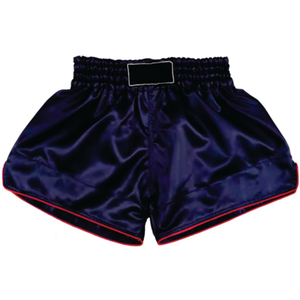 2025 nuevos pantalones cortos de Muay Thai de alta calidad para hombre, pantalones cortos de Kick Boxing transpirables de Color sólido con estampado de sublimación hechos de poliéster - Product Image 3