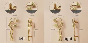 Lotus root cabinet handle knob pull drawer for home dresser door cabinet furniture decorative <b>kitchen</b> wardrobe handle knobs 2024 - Product Image 4