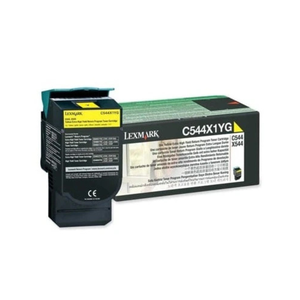 สำหรับตลับหมึกโทนเนอร์สีเหลือง Lexmark C544X1YG รุ่น Extra High Yield ที่ใช้งานร่วมกันได้ - Product Image 1