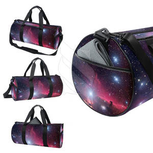 Portable <b>Lightweight</b> Polyester Duffle <b>Bags</b> Waterproof Foldable Design with Zipper Closure Low MOQ Comfortable <b>Travel</b> <b>Bags</b> - Product Image 3