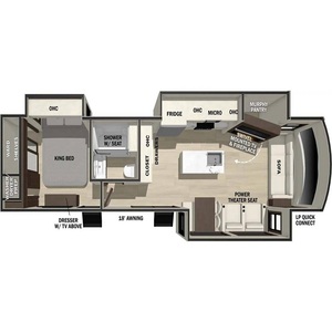 บ้านพักตากอากาศ Forest River Cedar Creek Cottage 40CCK ยอดขายดีที่สุดปี 2026 - Product Image 3