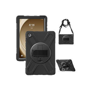 Étui en silicone robuste antichoc Netzy SAFA Defender pour Samsung Galaxy Tab A9 Plus, coque arrière pour tablette, housses et étuis - Product Image 6