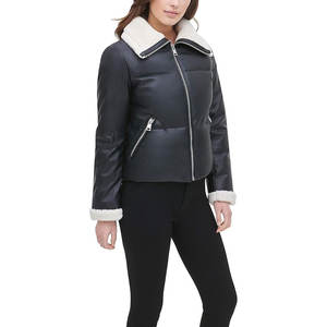 Veste matelassée Breanna pour femme avec fourrure, chaude, isolée, à capuche, manteau d'hiver élégant, tendance, streetwear, vêtements d'extérieur - Product Image 6