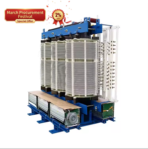 Transformateur redresseur à déphasement sec 12 pulsations 10kV 11kV vers 400V 690V pour alimentation CC industrielle et installation d'électrolyse - Product Image 2