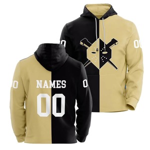 Sweat à capuche de hockey sur glace à manches longues pour hommes de haute qualité Prix raisonnable Vêtements de sport avec service OEM - Product Image 3