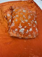 Perles de travail manuel avec séquence tissu de soie Fendy importé pour femmes tissus textile matière première tissu