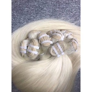 ผมมนุษย์สำหรับผู้หญิงสีดำมัดผมมนุษย์ผมตรงกระดูกสีสดจากเวียดนาม - Product Image 5