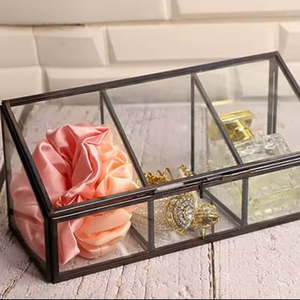 กล่องเครื่องประดับสีดำแบบพรีเมี่ยมดีไซน์เรียบง่ายเหมาะสำหรับเก็บแหวนสร้อยคอสร้อยข้อมือต่างหูและเครื่องประดับ - Product Image 1