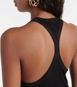 Camiseta de Tirantes Personalizada para Mujer, Estilo Veraniego, de Secado Rápido, 100% Algodón Ecológico, Antibolitas, con Cuello Peter Pan y Estampado - Product Image 2