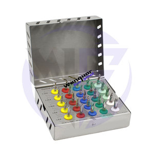 Wenquar-Juego de taladro cónico para implantes dentales, kit de cirugía ósea con caja de acero inoxidable, instrumentos de dentista, 25 uds. - Product Image 2