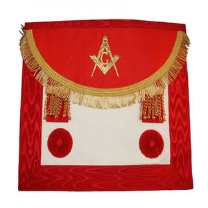 Factory Made Top <b>Supply</b> Masonic Regalia Grand Past Master Machine Embroidered Apron Custom Design Hand Embroidery Masonic Apron - Product Image 3