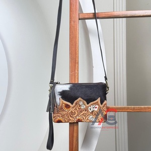 Directo de fábrica, venta al por mayor, bolso de hombro cruzado de lujo, bolso de mano de cuero mecanizado, bolso y bolso de mano, bolso de mensajero 2025 para mujer - Product Image 1