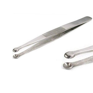 Pincettes professionnelles en acier inoxydable de haute qualité, faites à la main, perles/boules, Instruments de perçage corporel - Product Image 2