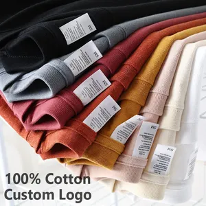 Printing Logo Cotton Washed Vintage Custom Heavyweight Plain Oversized T Shirt For Men