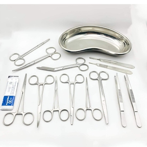 Juego de 20 Instrumentos Quirúrgicos Veterinarios Reutilizables de Acero Inoxidable DEBONAIRII para Perros y Caballos, Tijeras, Pinzas, Portaagujas - Product Image 4