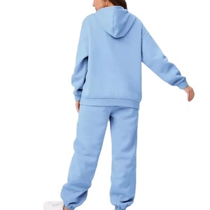 Tenues pour femmes été survêtement décontracté lâche manches courtes hauts pullover et pantalons à jambes larges ensembles survêtement pour femmes grande taille - Product Image 2