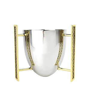 Taza de lavado de acero inoxidable de diseño moderno, color plateado, pieza de diseño de tamaño personalizado de alta calidad, gran oferta - Product Image 6