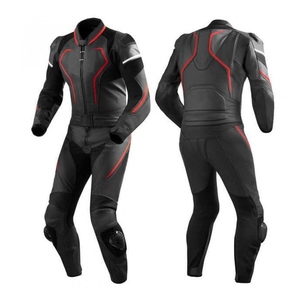 Traje de cuero de motocicleta de alta calidad para hombre, ropa transpirable para motocicleta y ropa de carreras de automóviles - Product Image 5