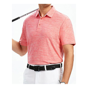 Chemises de golf pour hommes les plus populaires pour hommes Polo coupe sèche à manches courtes avec chemise à col de haute qualité et de qualité supérieure 100% polyester - Product Image 3
