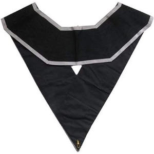 Regalia Lodge Masonic Officers collar AASR 32nd degree Black back - Product Image 3