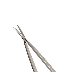 Tijeras Corneales con Logotipo Personalizado de Alta Demanda, Juego de Instrumentos Quirúrgicos Manuales de Acero Inoxidable, Diseño Curvo Universal, Certificación CE - Product Image 6